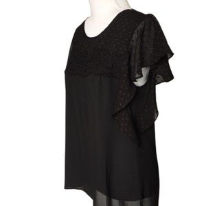 Maeve for Anthropologie Epaulet Flutter Sleeve